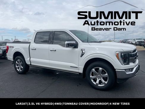 Used 2022 Ford F150 Lariat w/ Equipment Group 502A High image 1