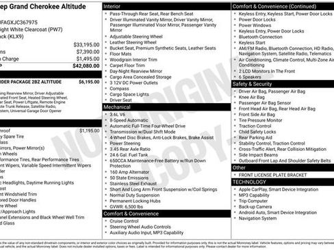 Used 2018 Jeep Grand Cherokee Altitude image 6