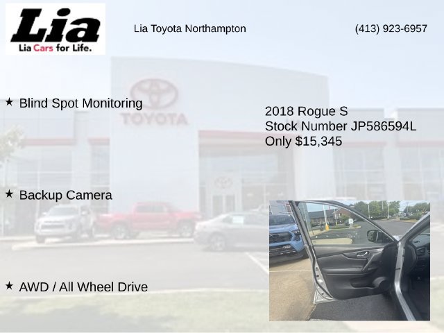 Used 2018 Nissan Rogue S AWD/4WD image 7