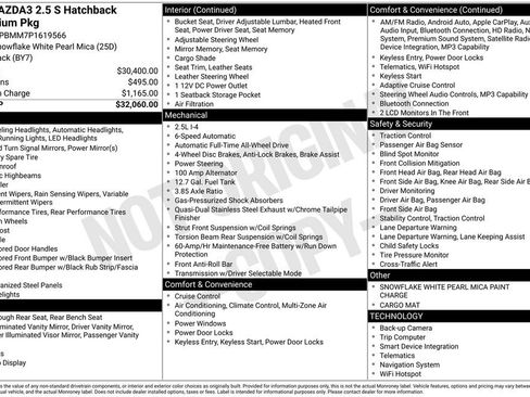 Used 2023 MAZDA MAZDA3 s image 3