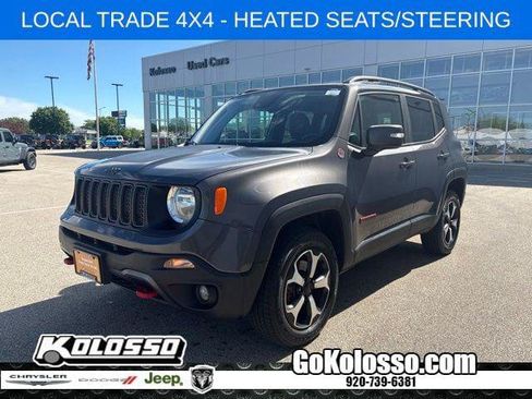 Certified 2021 Jeep Renegade Trailhawk AWD/4WD image 1