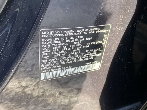 Used 2021 Volkswagen Atlas SE AWD/4WD image 32