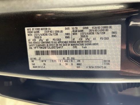 Used 2020 Ford F250 Platinum w/ FX4 Off-Road Package image 25