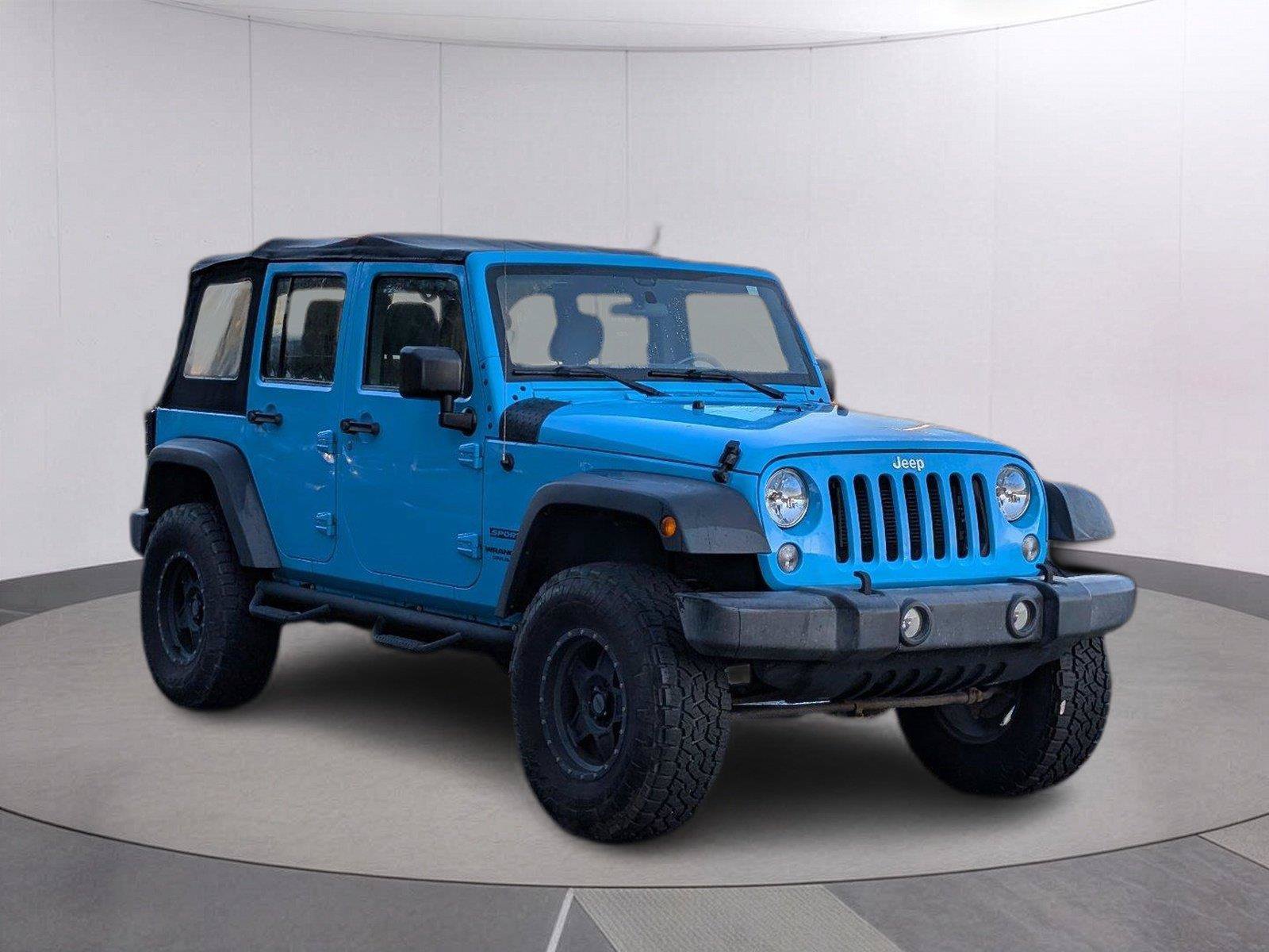 Used 2017 Jeep Wrangler Unlimited Sport w/ Max Tow Package AWD/4WD image 8
