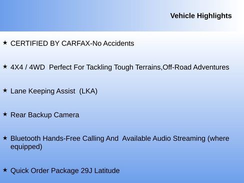 Used 2024 Jeep Compass Latitude AWD/4WD image 2
