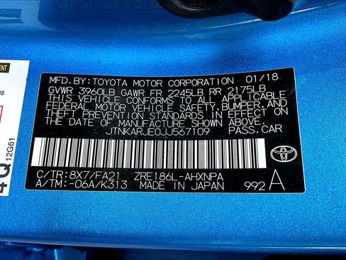 Used 2018 Toyota Corolla iM w/ All-Weather Mat Package FWD image 33