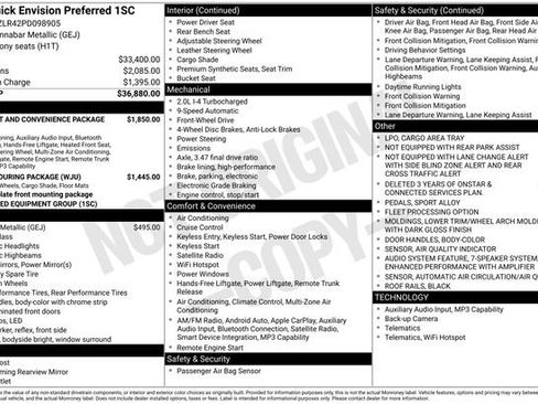 Used 2023 Buick Envision Preferred image 29