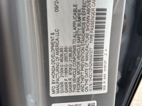 Certified 2024 Honda Accord Sport image 18