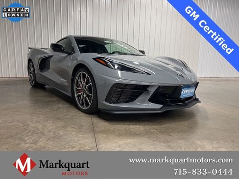 Certified 2025 Chevrolet Corvette Stingray Premium Cpe w/ Z51 Performance Package image 1