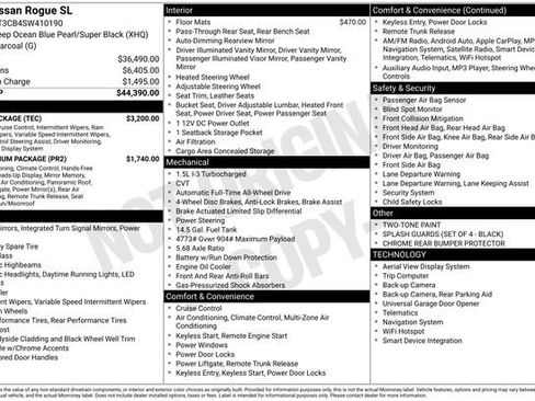 Used 2025 Nissan Rogue SL w/ Tech Package image 2