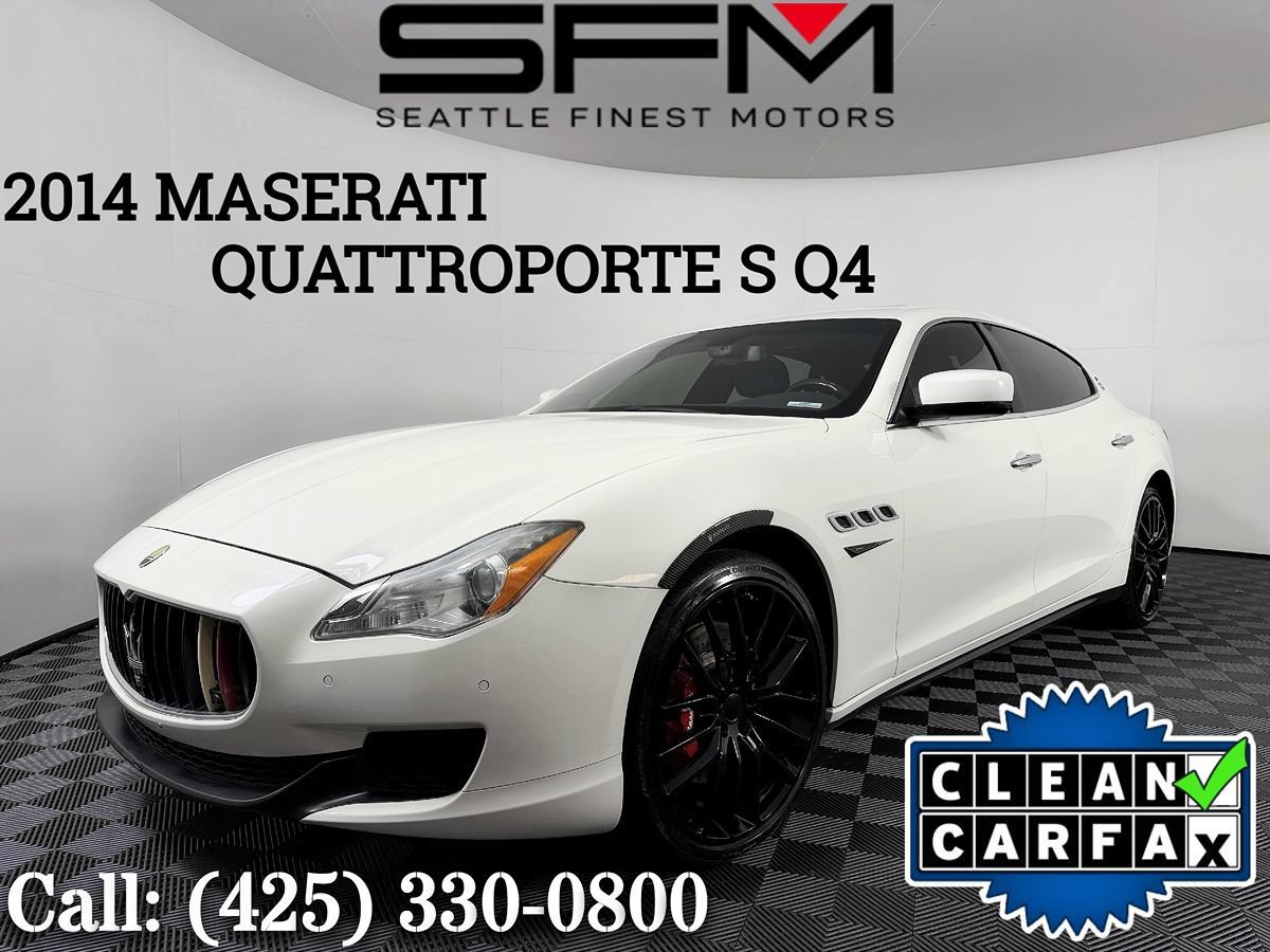 Used 2014 Maserati Quattroporte S Q4 AWD/4WD image 1