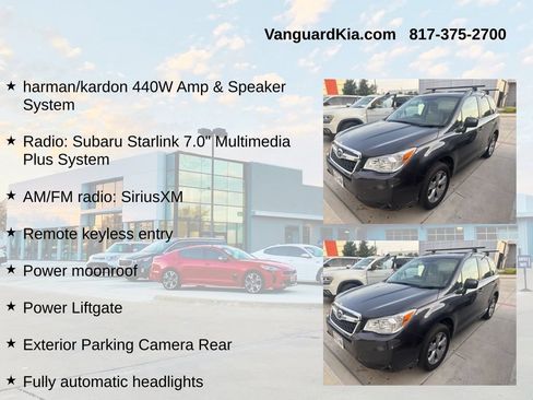 Used 2016 Subaru Forester 2.5i Limited w/ Popular Package #2 AWD/4WD image 4