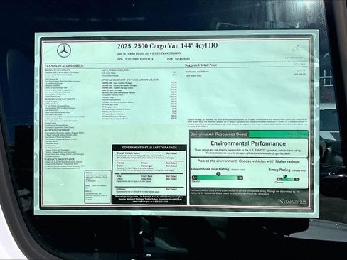 New 2025 Mercedes-Benz Sprinter 2500 image 19