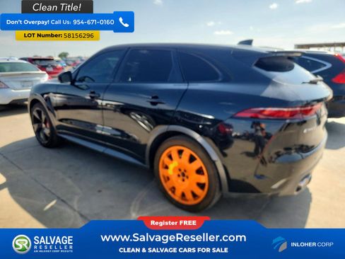 Used 2021 Jaguar F-PACE SVR AWD/4WD image 3