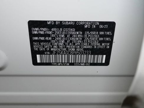 Used 2023 Subaru Forester Sport image 47