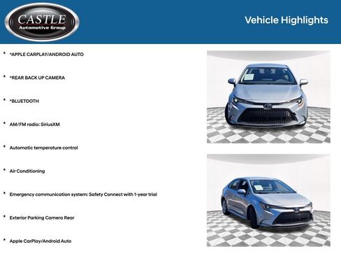 Used 2022 Toyota Corolla LE w/ Carpet Mat Package (TMS) FWD image 3