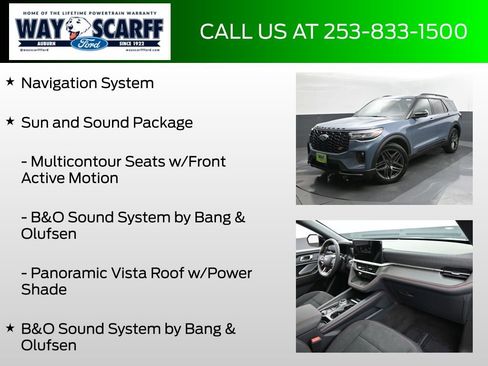 New 2025 Ford Explorer ST w/ Sun And Sound Package image 6