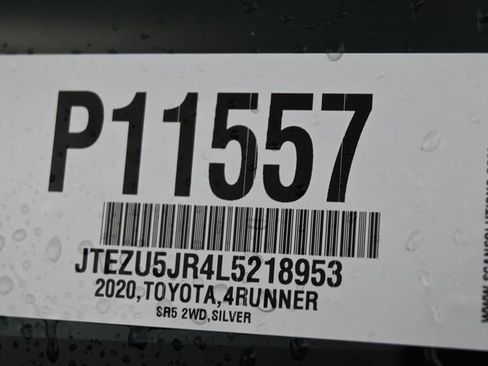 Used 2020 Toyota 4Runner SR5 image 28