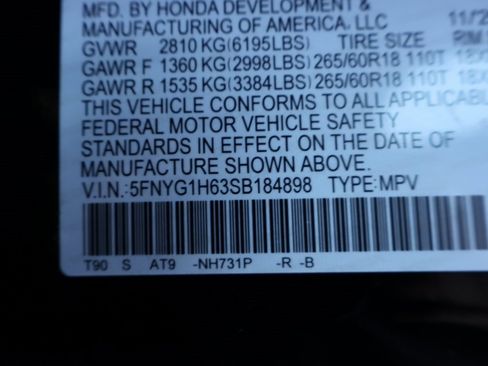 Certified 2025 Honda Pilot TrailSport image 36