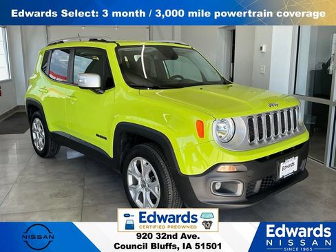 Used 2017 Jeep Renegade Limited AWD/4WD image 2