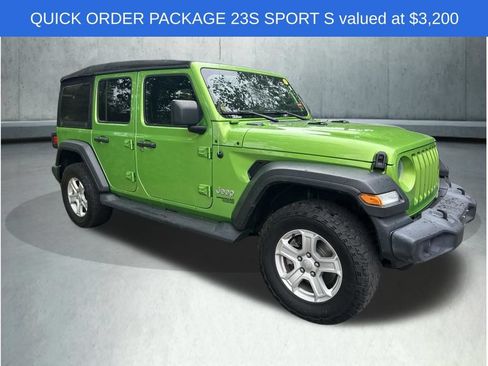 Used 2020 Jeep Wrangler Unlimited Sport S AWD/4WD image 4