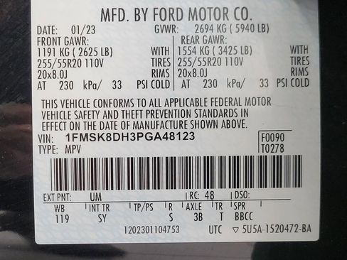 Used 2023 Ford Explorer XLT w/ Equipment Group 202A AWD/4WD image 30