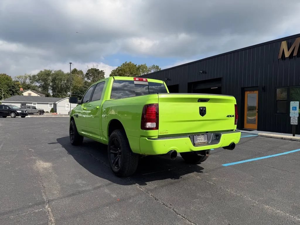 Used 2017 RAM 1500 Sport w/ Sublime Green Sport Package AWD/4WD image 2