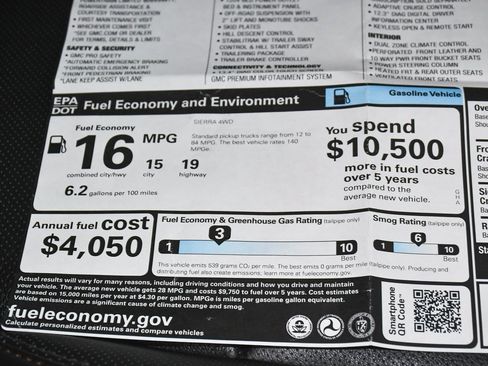 Used 2024 GMC Sierra 1500 AT4 w/ Technology Package image 75