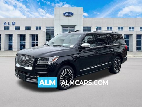 Used 2021 Lincoln Navigator L Black Label w/ Cargo Convenience Package AWD/4WD image 1