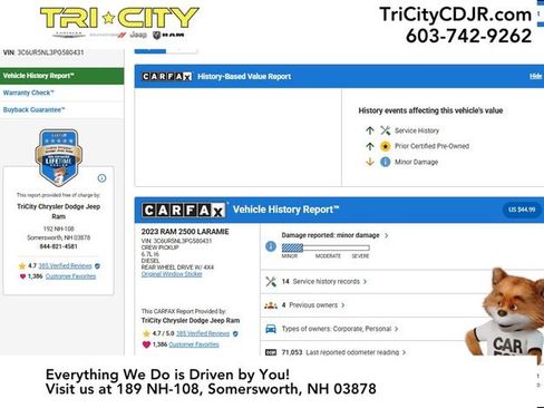 Used 2023 RAM 2500 Laramie image 13