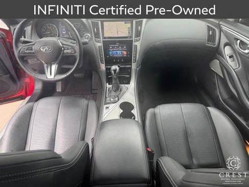 Certified 2022 INFINITI Q60 3.0t Luxe w/ Essential Package RWD image 15