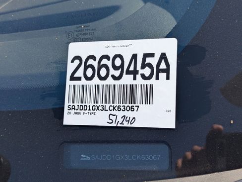 Used 2020 Jaguar F-TYPE Checkered Flag image 10