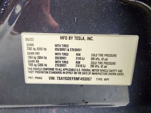 Used 2022 Tesla Model Y Performance AWD/4WD image 24
