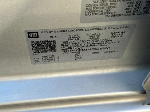 Certified 2021 GMC Sierra 1500 Elevation RWD image 28