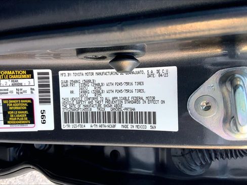 Used 2023 Toyota Tacoma SR AWD/4WD image 34