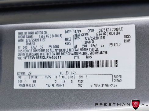 Used 2020 Ford F150 Lariat AWD/4WD image 47
