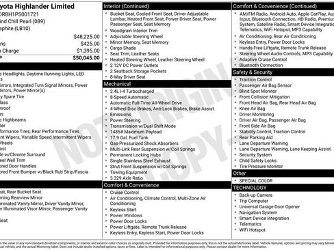 Used 2023 Toyota Highlander Limited image 34