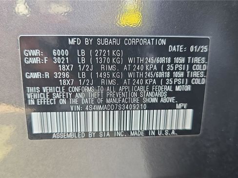 Used 2025 Subaru Ascent Premium AWD/4WD image 29