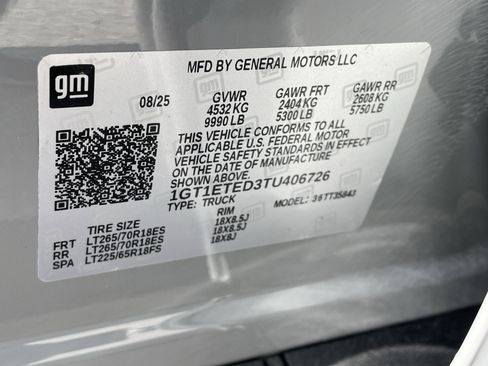 New 2026 GMC Sierra EV Elevation image 24