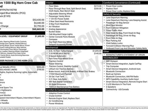 Used 2026 RAM 1500 Big Horn AWD/4WD image 12