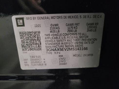 Used 2021 Chevrolet Equinox LS image 33