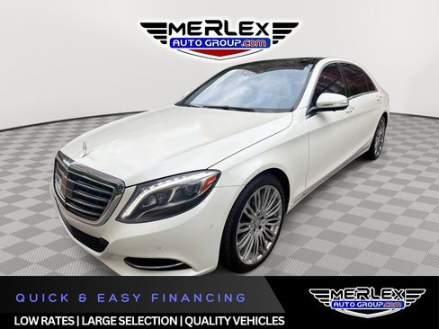 Used 2017 Mercedes-Benz S 550 Sedan image 1
