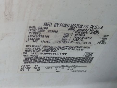 Used 2000 Ford F250 XLT RWD image 34