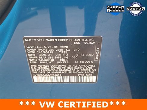 Used 2025 Volkswagen Atlas Cross Sport SE image 31