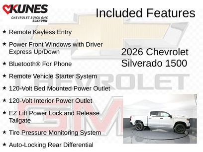 New 2026 Chevrolet Silverado 1500 Custom Trail Boss