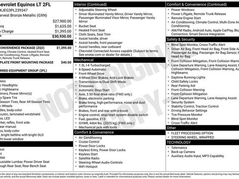 Used 2023 Chevrolet Equinox LT w/ Driver Convenience Package FWD image 5