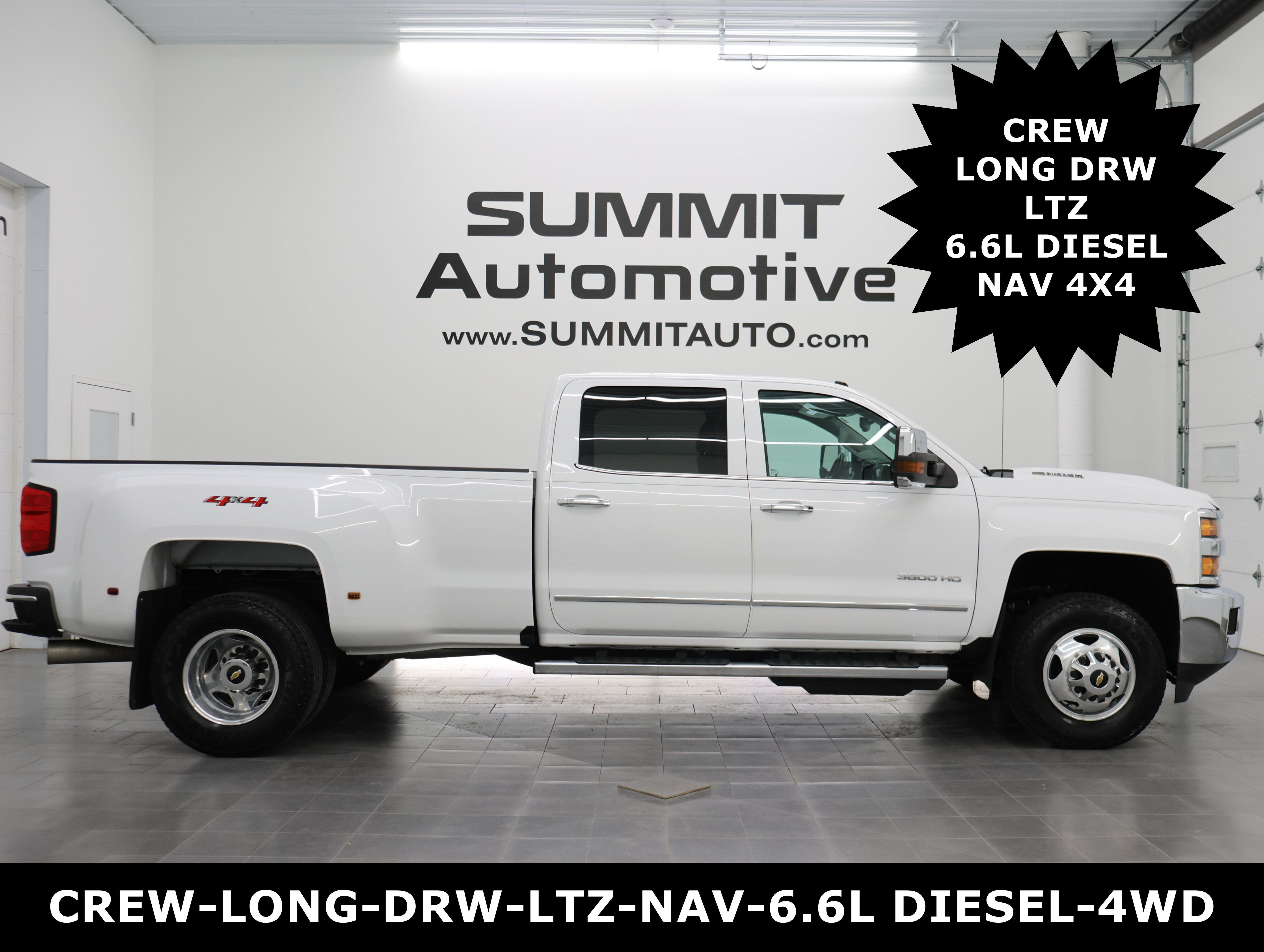 Used 2019 Chevrolet Silverado 3500 LTZ w/ Duramax Plus Package AWD/4WD 360° Tour