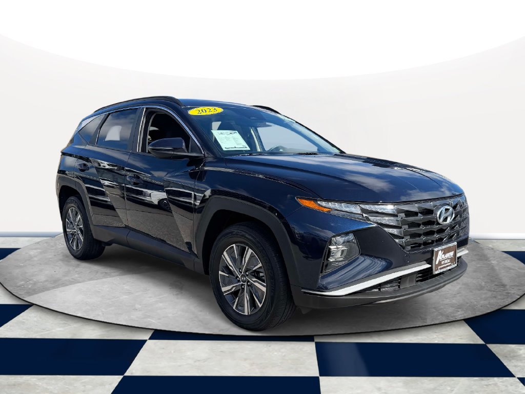 Certified 2023 Hyundai Tucson Blue AWD/4WD image 1