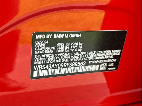 Used 2024 BMW M3 Competition w/ M Driver's Package AWD/4WD image 33