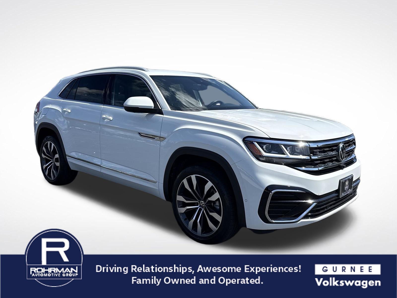 Used 2021 Volkswagen Atlas Cross Sport SEL Premium R-Line w/ Cross Sport MDO Package AWD/4WD image 2
